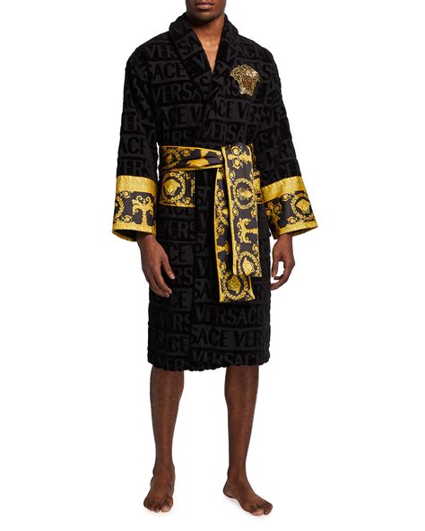 versace mens robe white|Versace robe men no bargain.